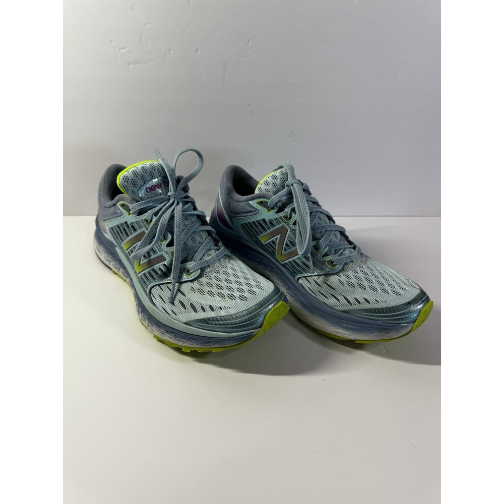 New Balance Fresh Foam‎ 1080 Size 8 Women's Running Sneaker Light Blue W1080BG6